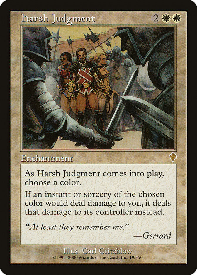 Harsh Judgment [Invasion] | Local Legends