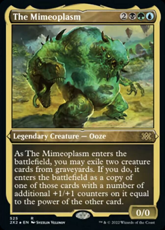 The Mimeoplasm (Foil Etched) [Double Masters 2022] | Golgari Games