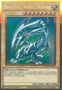 Blue-Eyes White Dragon [MAGO-EN001] Gold Rare | Golgari Games