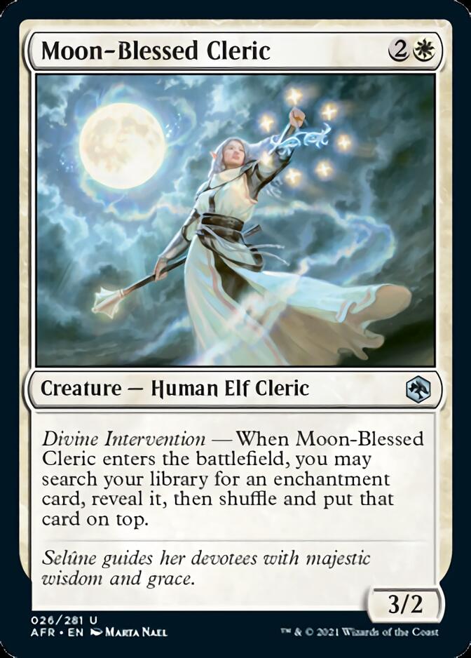 Moon-Blessed Cleric [Dungeons & Dragons: Adventures in the Forgotten Realms] | Local Legends