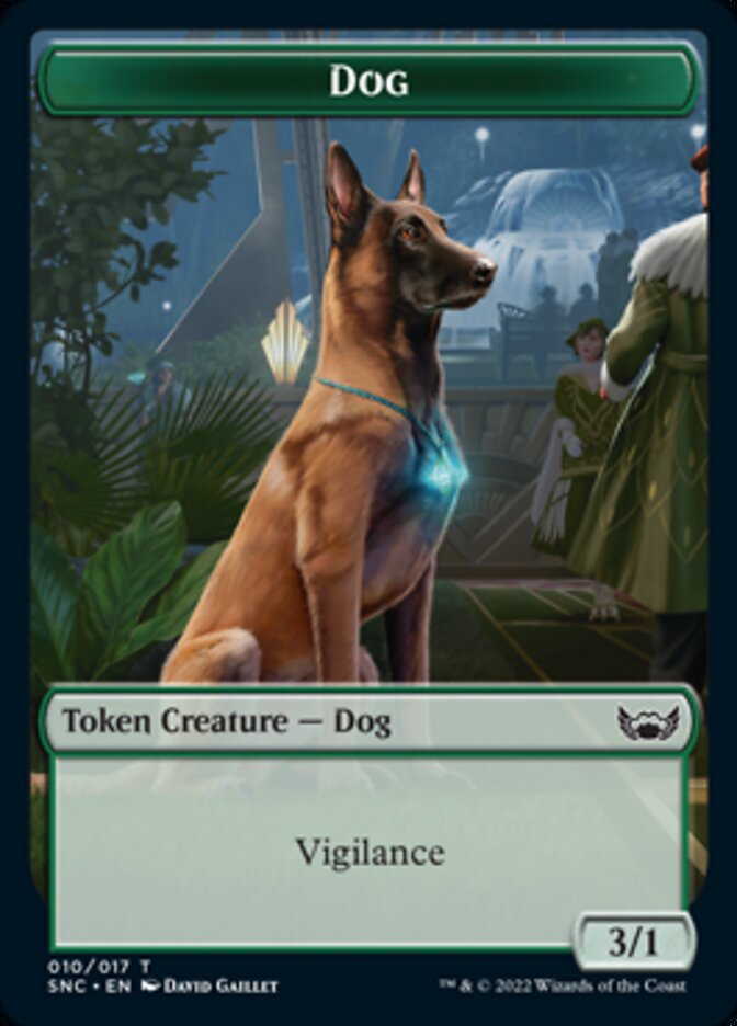 Treasure (013) // Dog Double-sided Token [Streets of New Capenna Tokens] | Golgari Games