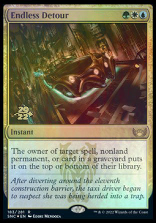 Endless Detour [Streets of New Capenna Prerelease Promos] | Local Legends