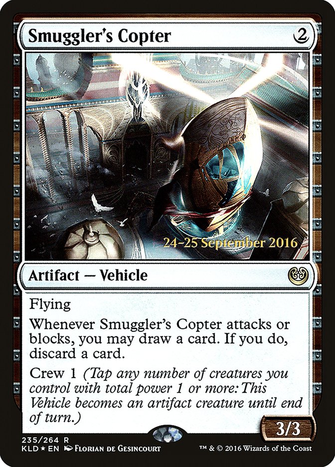 Smuggler's Copter [Kaladesh Prerelease Promos] | Golgari Games