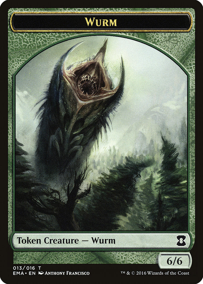 Wurm Token [Eternal Masters Tokens] | Golgari Games