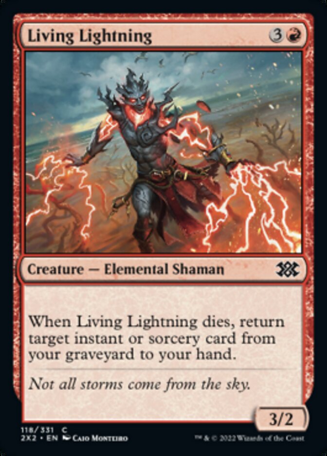 Living Lightning [Double Masters 2022] | Golgari Games