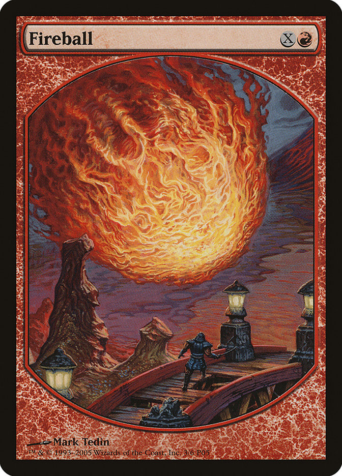 Fireball [Magic Player Rewards 2005] | Golgari Games