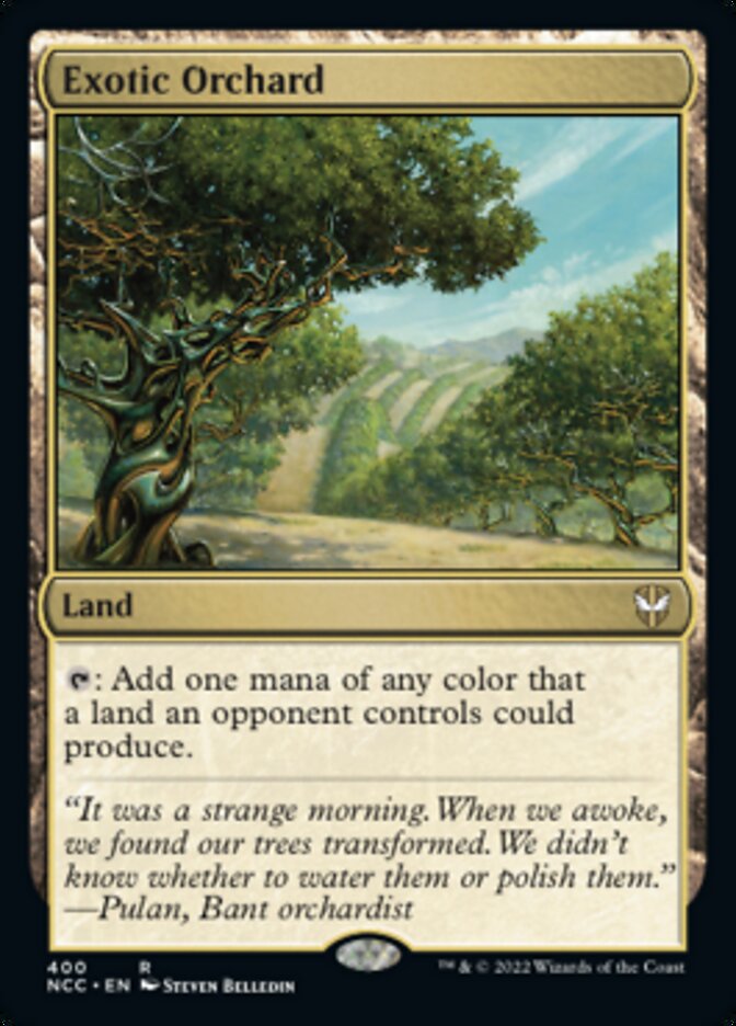 Exotic Orchard [Streets of New Capenna Commander] | Local Legends