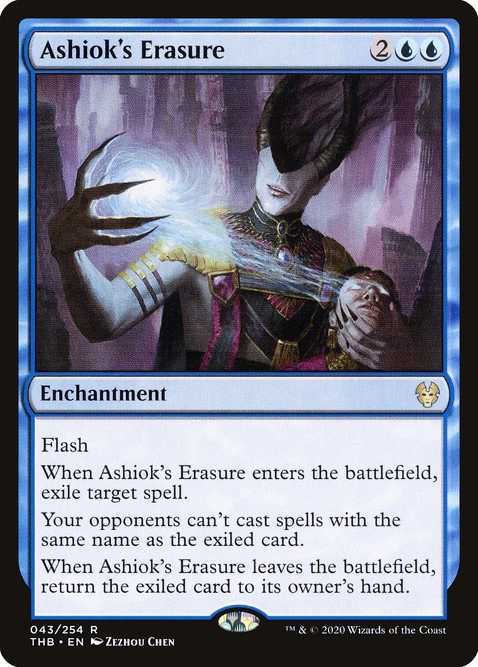 Ashiok's Erasure [Theros Beyond Death] | Golgari Games