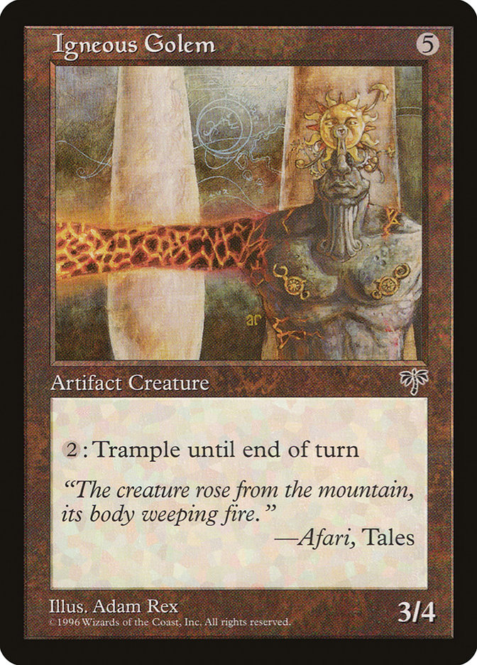 Igneous Golem [Mirage] | Local Legends