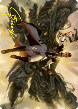 Arrogant Poet Art Card (Gold-Stamped Signature) [Strixhaven: School of Mages Art Series] | Local Legends