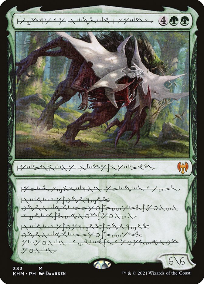 Vorinclex, Monstrous Raider (Phyrexian) [Kaldheim] | Golgari Games