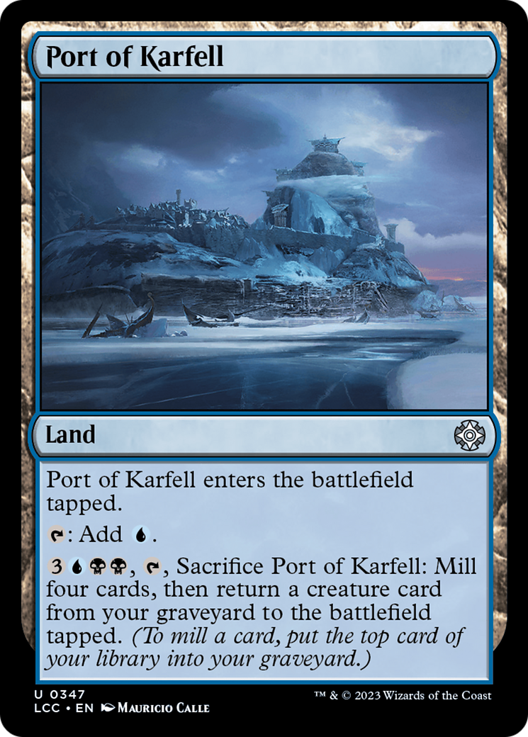 Port of Karfell [The Lost Caverns of Ixalan Commander] | Local Legends