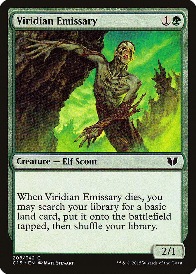 Viridian Emissary [Commander 2015] | Golgari Games