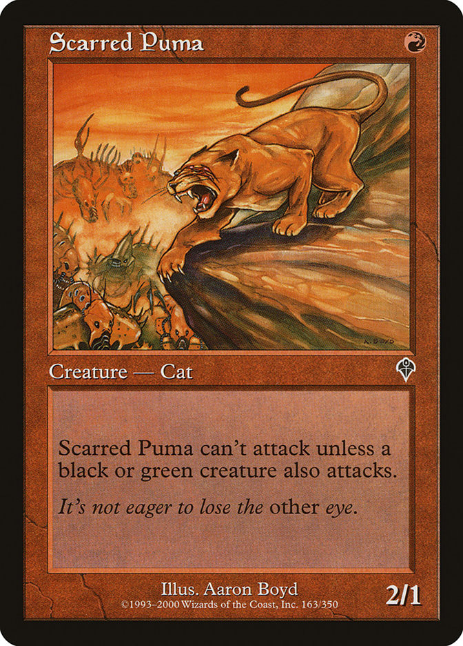 Scarred Puma [Invasion] | Local Legends