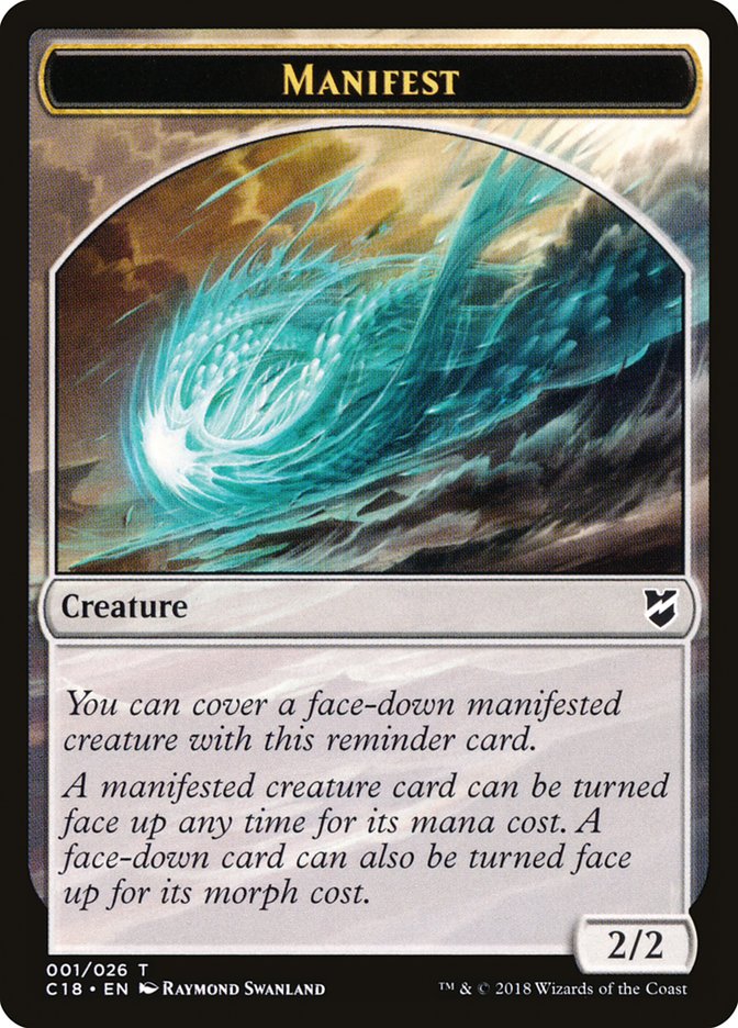 Manifest [Commander 2018 Tokens] | Local Legends