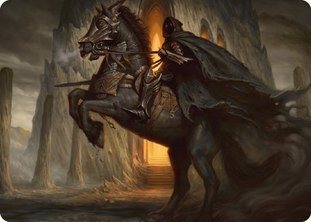 Nazgul Art Card [The Lord of the Rings: Tales of Middle-earth Art Series] | Golgari Games