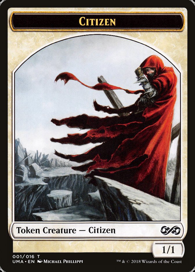 Citizen Token [Ultimate Masters Tokens] | Golgari Games