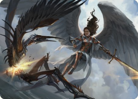 Destroy Evil Art Card [Dominaria United Art Series] | Local Legends