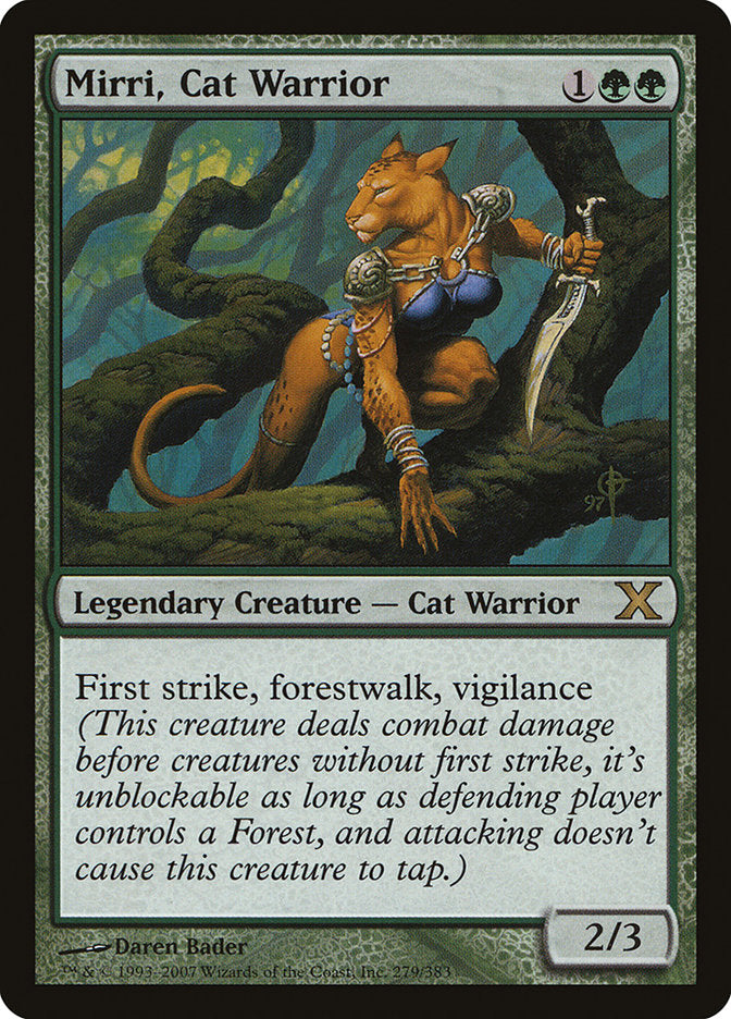 Mirri, Cat Warrior [Tenth Edition] | Local Legends