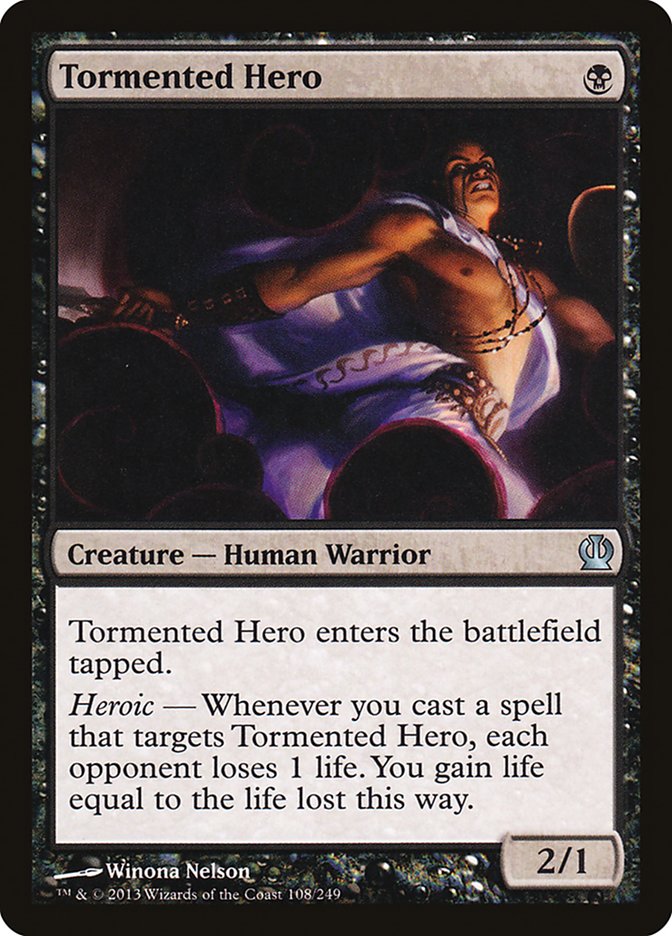 Tormented Hero [Theros] | Local Legends