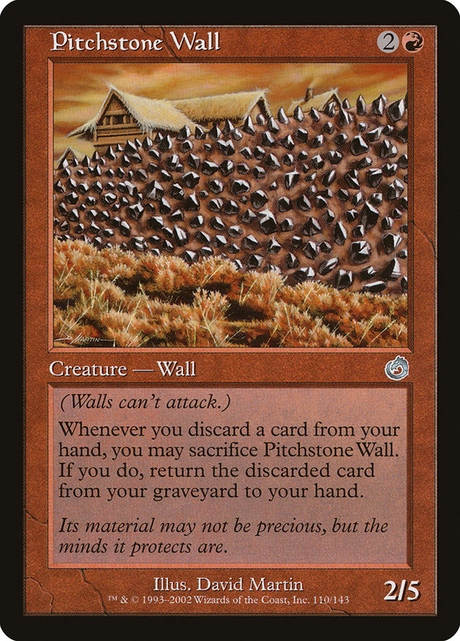 Pitchstone Wall [Torment] | Local Legends