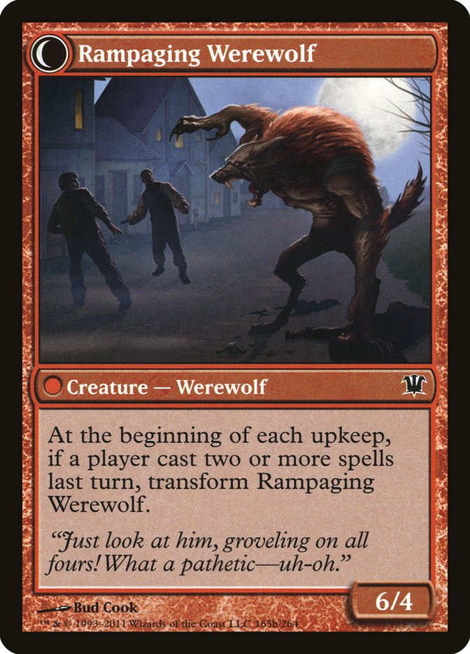 Tormented Pariah // Rampaging Werewolf [Innistrad] | Golgari Games