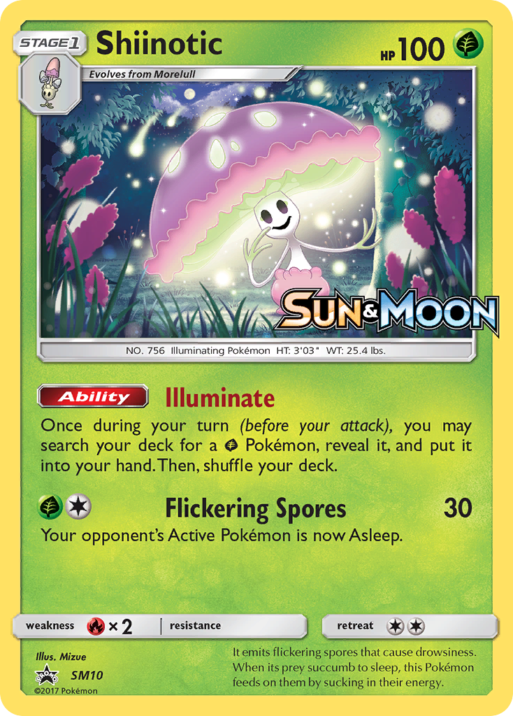 Shiinotic (SM10) [Sun & Moon: Black Star Promos] | Golgari Games