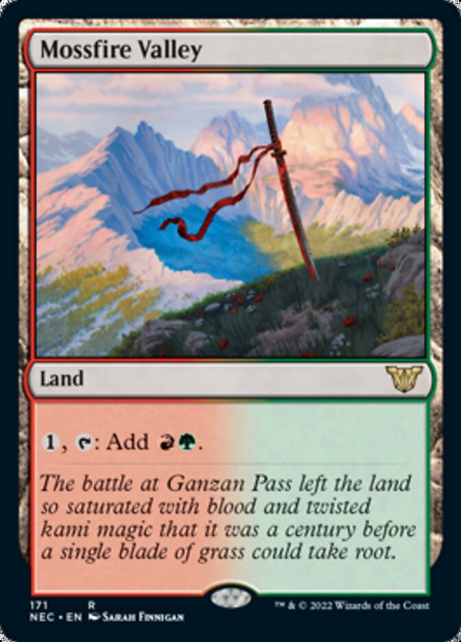 Mossfire Valley [Kamigawa: Neon Dynasty Commander] | Local Legends