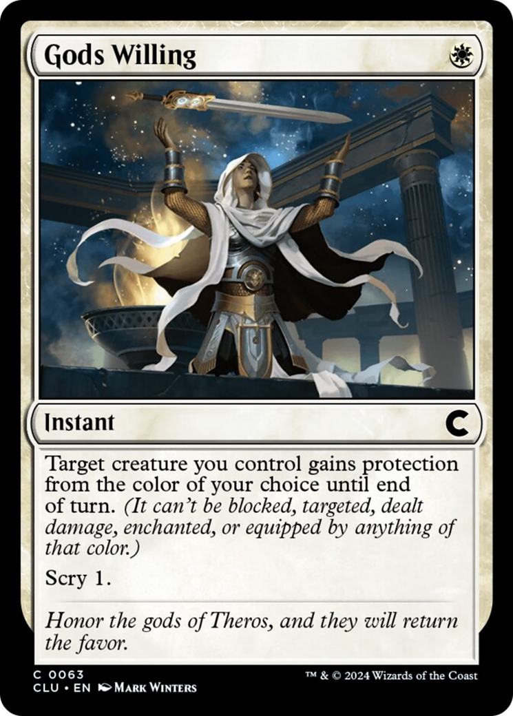 Gods Willing [Ravnica: Clue Edition] | Local Legends