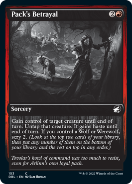 Pack's Betrayal [Innistrad: Double Feature] | Local Legends