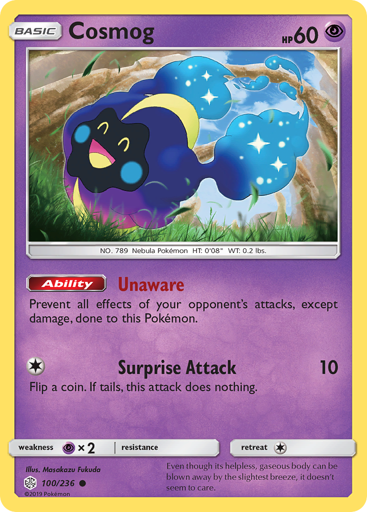 Cosmog (100/236) [Sun & Moon: Cosmic Eclipse] | Golgari Games