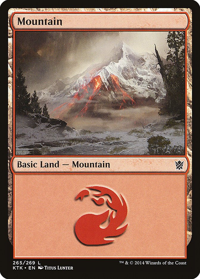 Mountain (265) [Khans of Tarkir] | Golgari Games