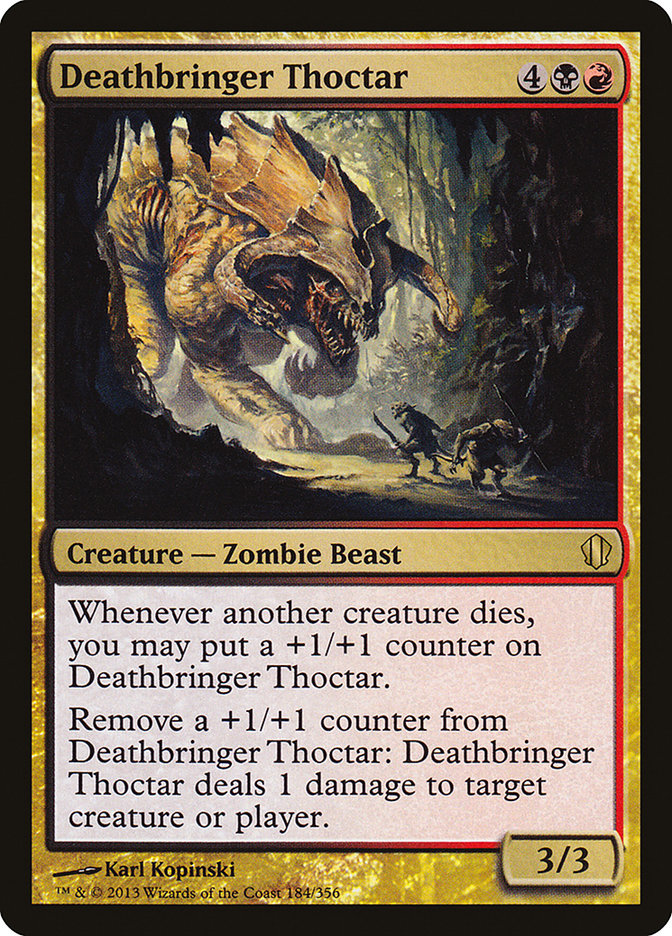 Deathbringer Thoctar [Commander 2013] | Golgari Games