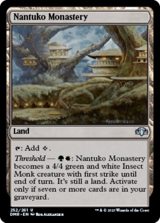 Nantuko Monastery [Dominaria Remastered] | Local Legends