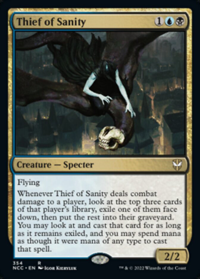 Thief of Sanity [Streets of New Capenna Commander] | Golgari Games