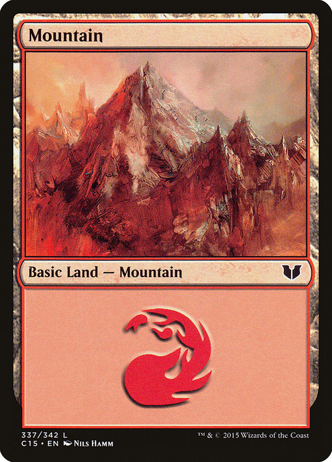 Mountain (337) [Commander 2015] | Local Legends