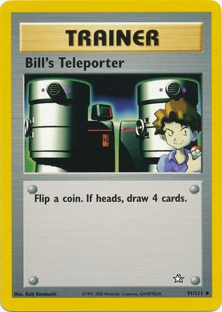 Bill's Teleporter (91/111) [Neo Genesis Unlimited] | Golgari Games