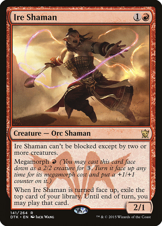 Ire Shaman [Dragons of Tarkir] | Golgari Games