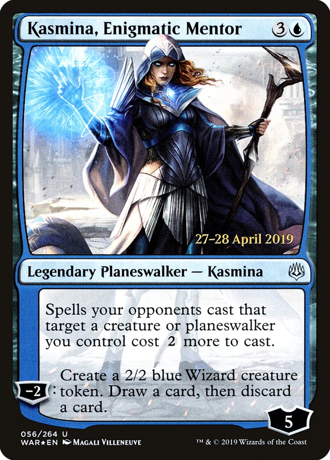 Kasmina, Enigmatic Mentor [War of the Spark Prerelease Promos] | Golgari Games