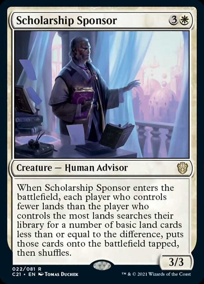 Scholarship Sponsor [Commander 2021] | Local Legends