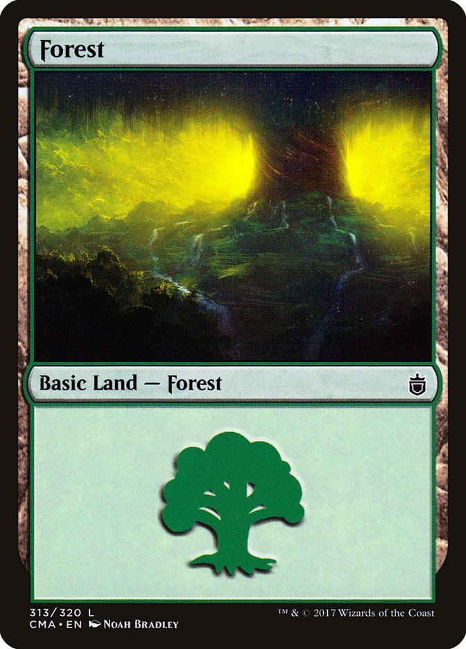 Forest (313) [Commander Anthology] | Golgari Games