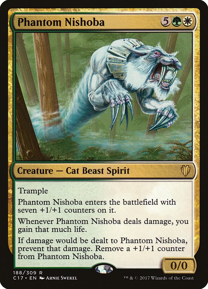 Phantom Nishoba [Commander 2017] | Golgari Games