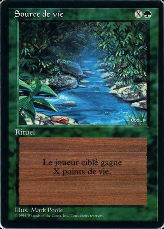 Stream of Life [Foreign Black Border] | Golgari Games