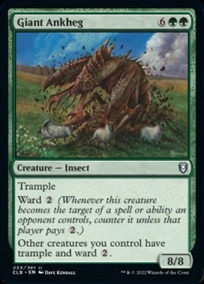 Giant Ankheg [Commander Legends: Battle for Baldur's Gate] | Local Legends
