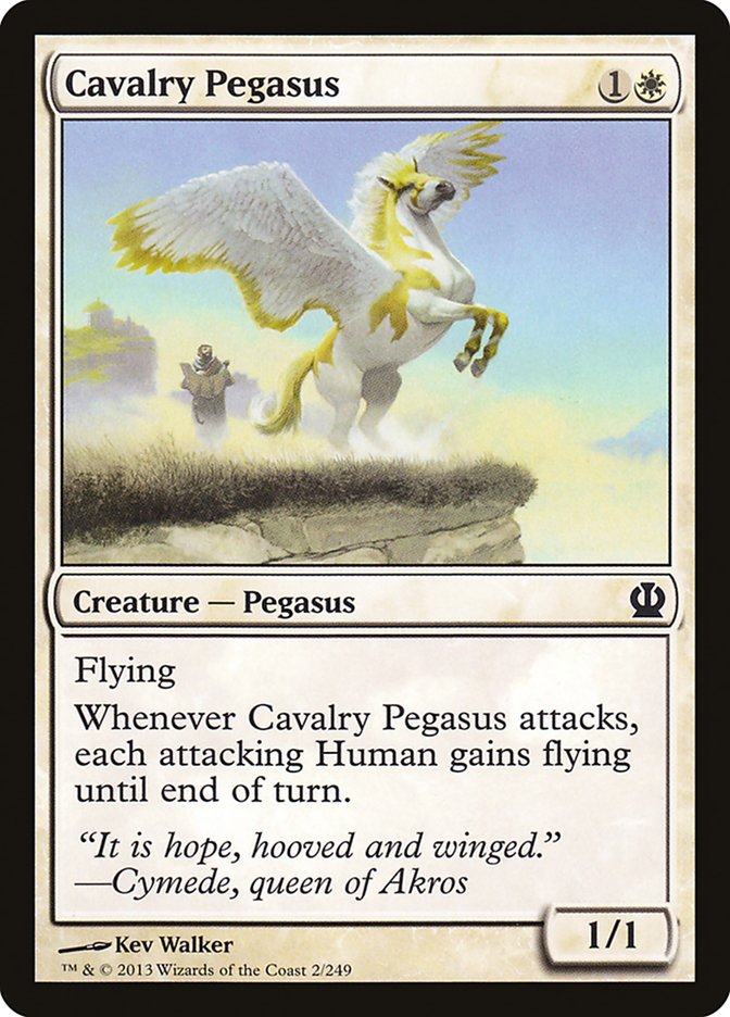 Cavalry Pegasus [Theros] | Golgari Games