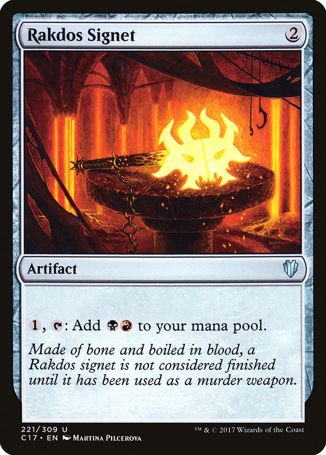 Rakdos Signet [Commander 2017] | Local Legends