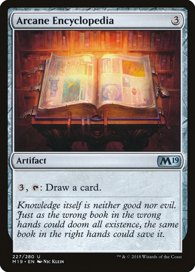 Arcane Encyclopedia [Core Set 2019] | Local Legends