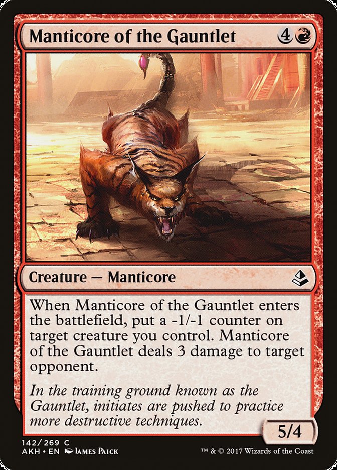 Manticore of the Gauntlet [Amonkhet] | Local Legends