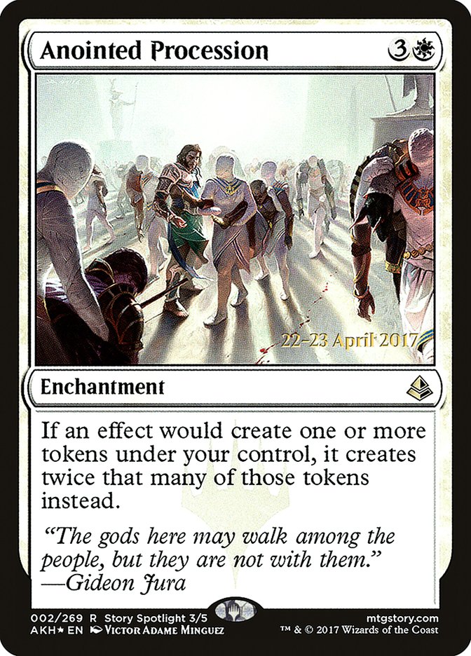 Anointed Procession [Amonkhet Prerelease Promos] | Golgari Games