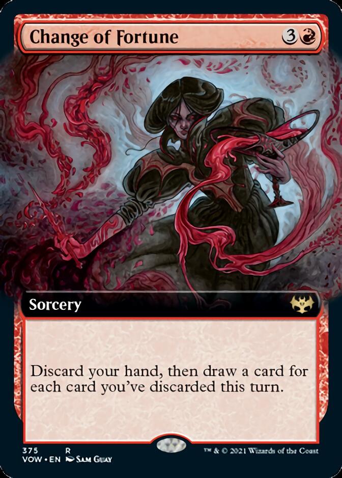 Change of Fortune (Extended Art) [Innistrad: Crimson Vow] | Local Legends